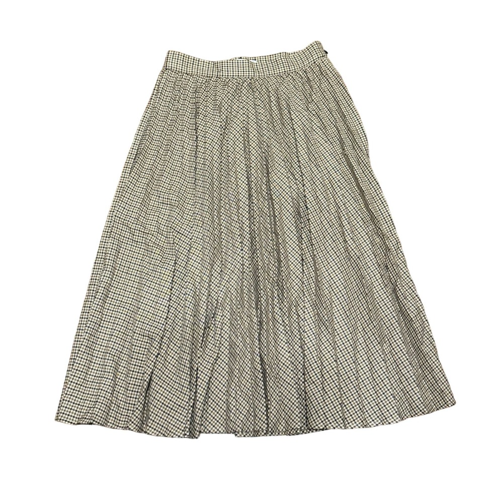 Vintage Zara skirt Plaid size 5‎ Long Skirt